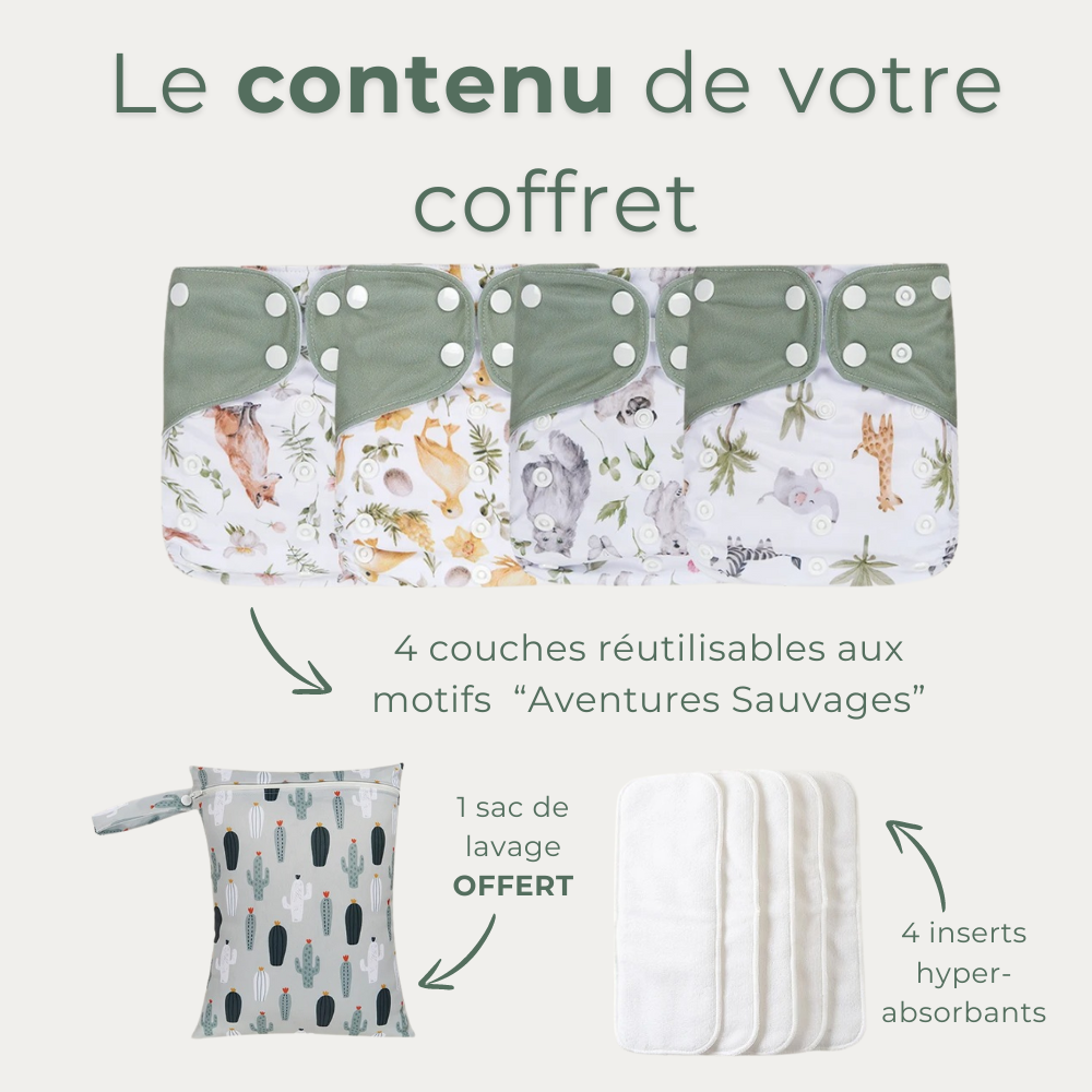 Coffret Confort - Aventures sauvages